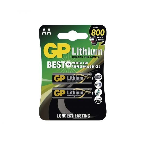 Elem GP Lithium AA FR6, 1.5V - 4db