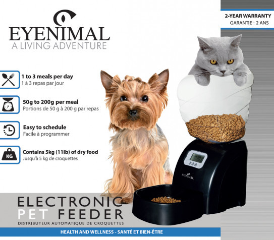 Eyenimal Pet Feeder kutya- és macskaeledel adagoló
