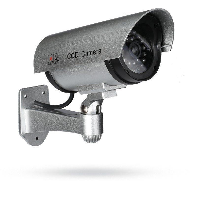 Kültéri biztonsági hamis kamera Dummy3-IR infravörös megvilágítással