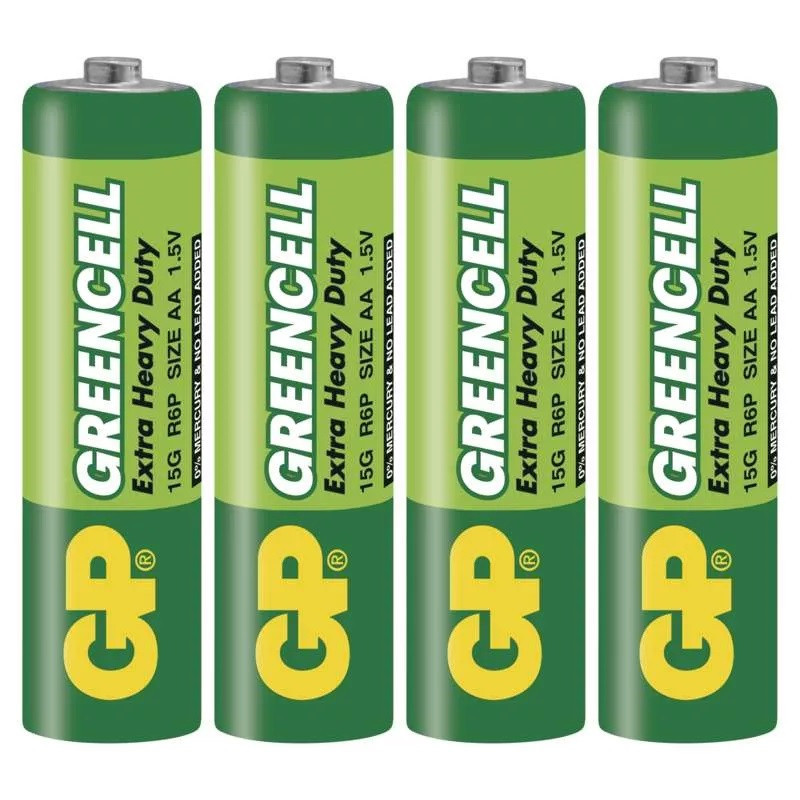 GP Greencell AA elem - 4 db