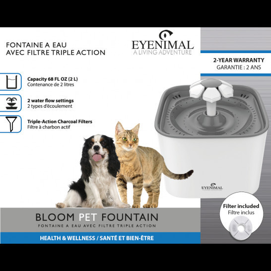 Eyenimal Bloom Pet Fountain szökőkút kutyáknak és macskáknak