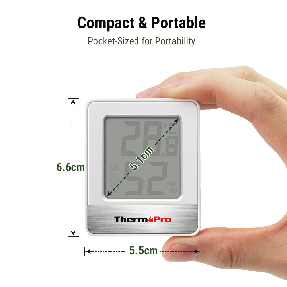 Digitális hőmérő és páratartalommérő ThermoPro TP-49W