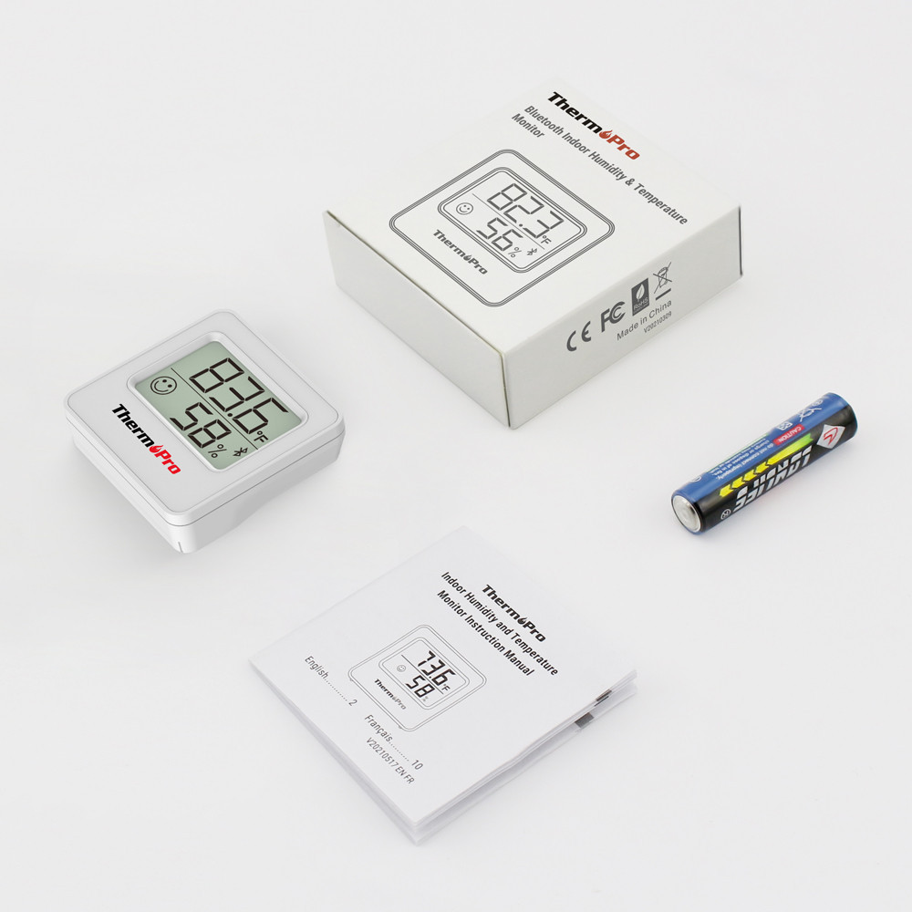 Digitális hőmérő és páratartalommérő ThermoPro TP-357