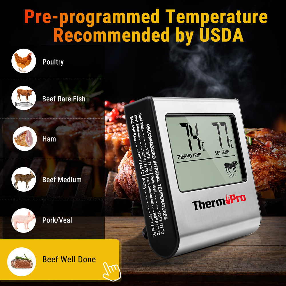 Konyhai hőmérő ThermoPro TP16