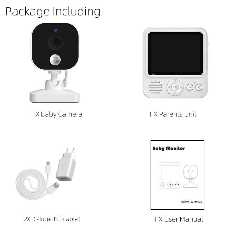 Bentech BabyCam B900 digitális videó bébicsősz