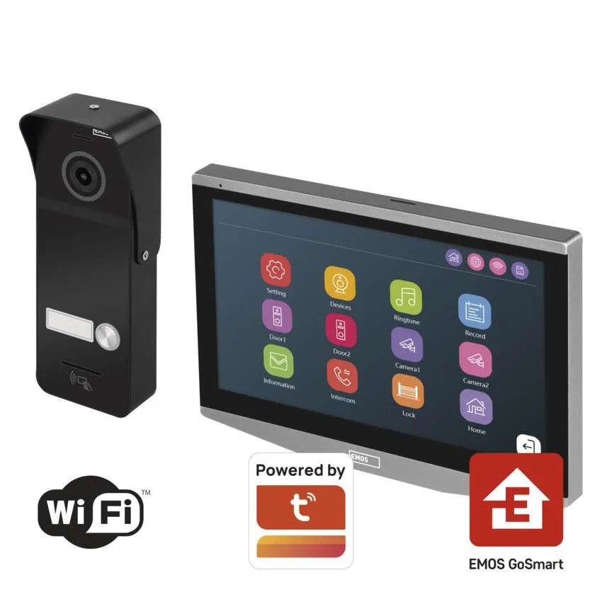 GoSmart Otthoni wifis video kaputelefon szett EMOS IP-750A