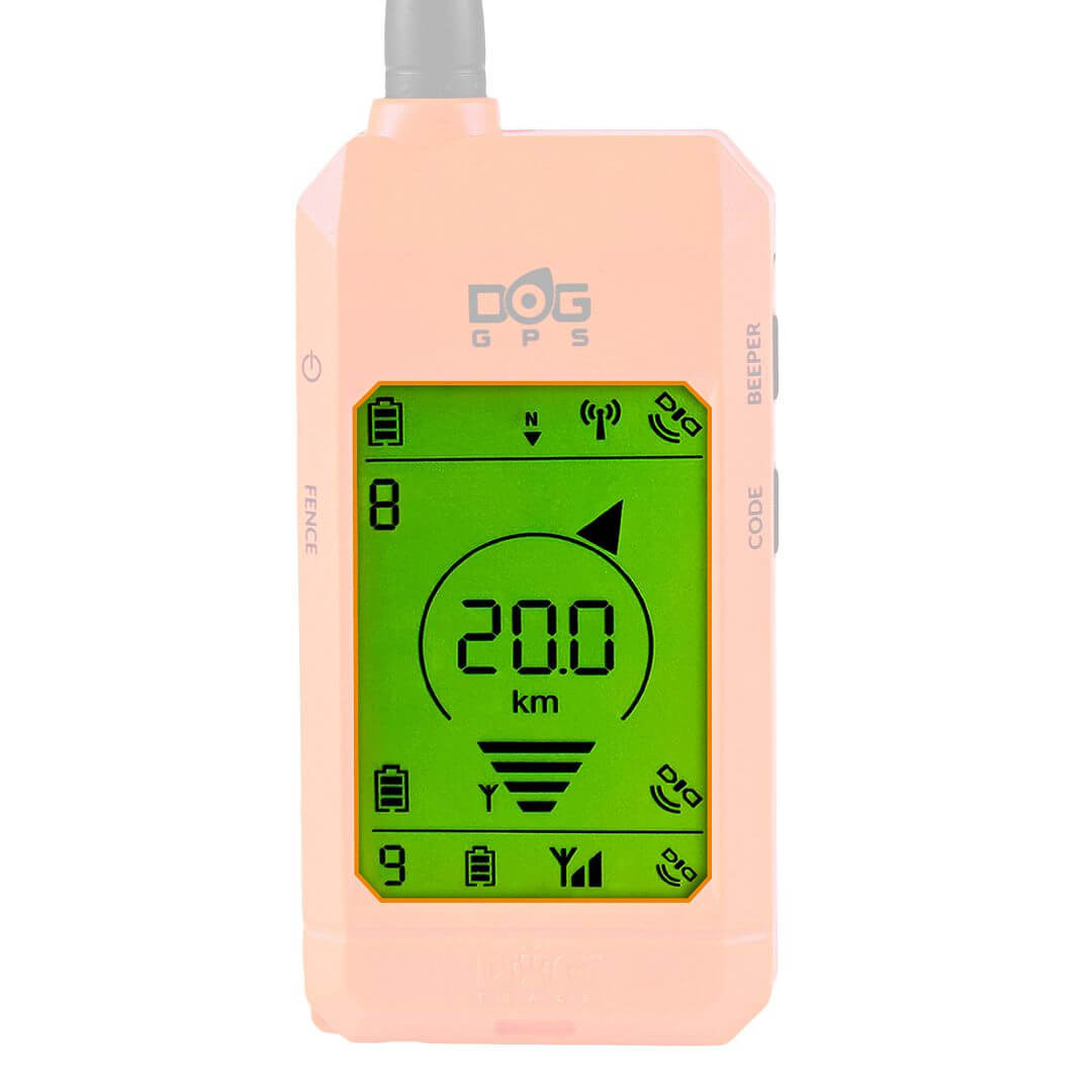 Dogtrace DOG GPS X20 Short nyomkövető készülék kutyák számára