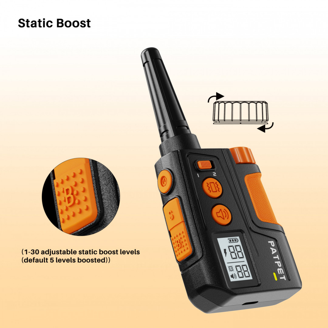 Elektromos nyakörv Patpet 642